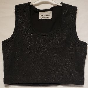 Los Angeles Express crop tank top.